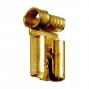 Flachsteckhülse Abgewinkelt 6.30x0.80mm Messing Blank